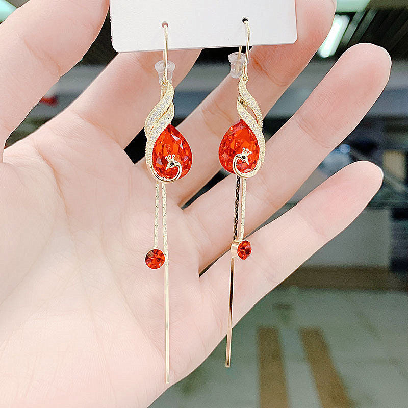 Peacock Earrings