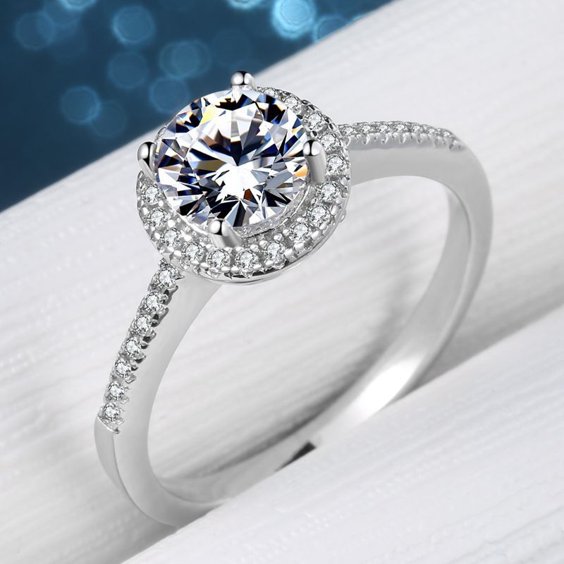 Moissanite Diamond Ring