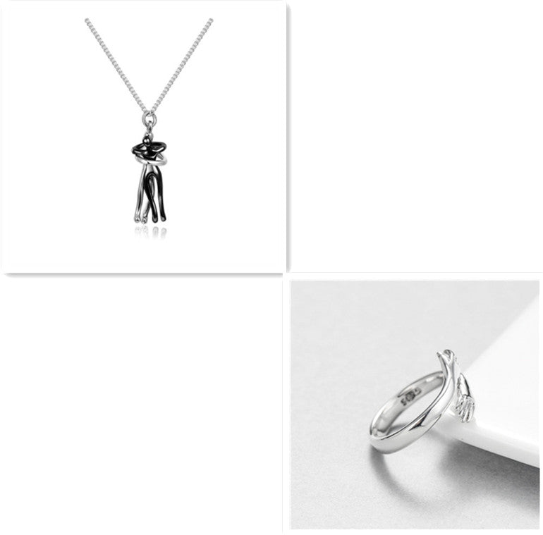 Love Hug Pendant Necklace 🤗