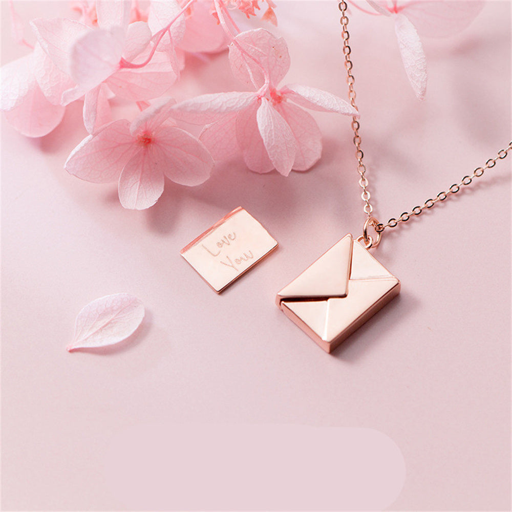 Custom Envelope Necklace