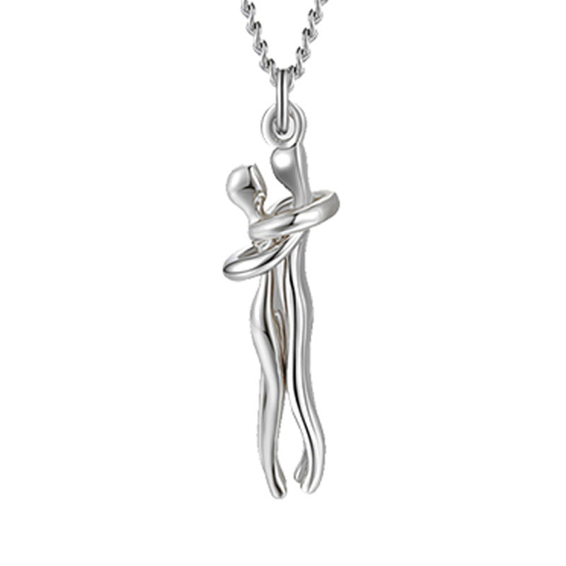 Love Hug Pendant Necklace 🤗