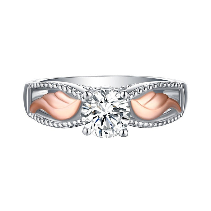 Circle Wings Memorial Ring