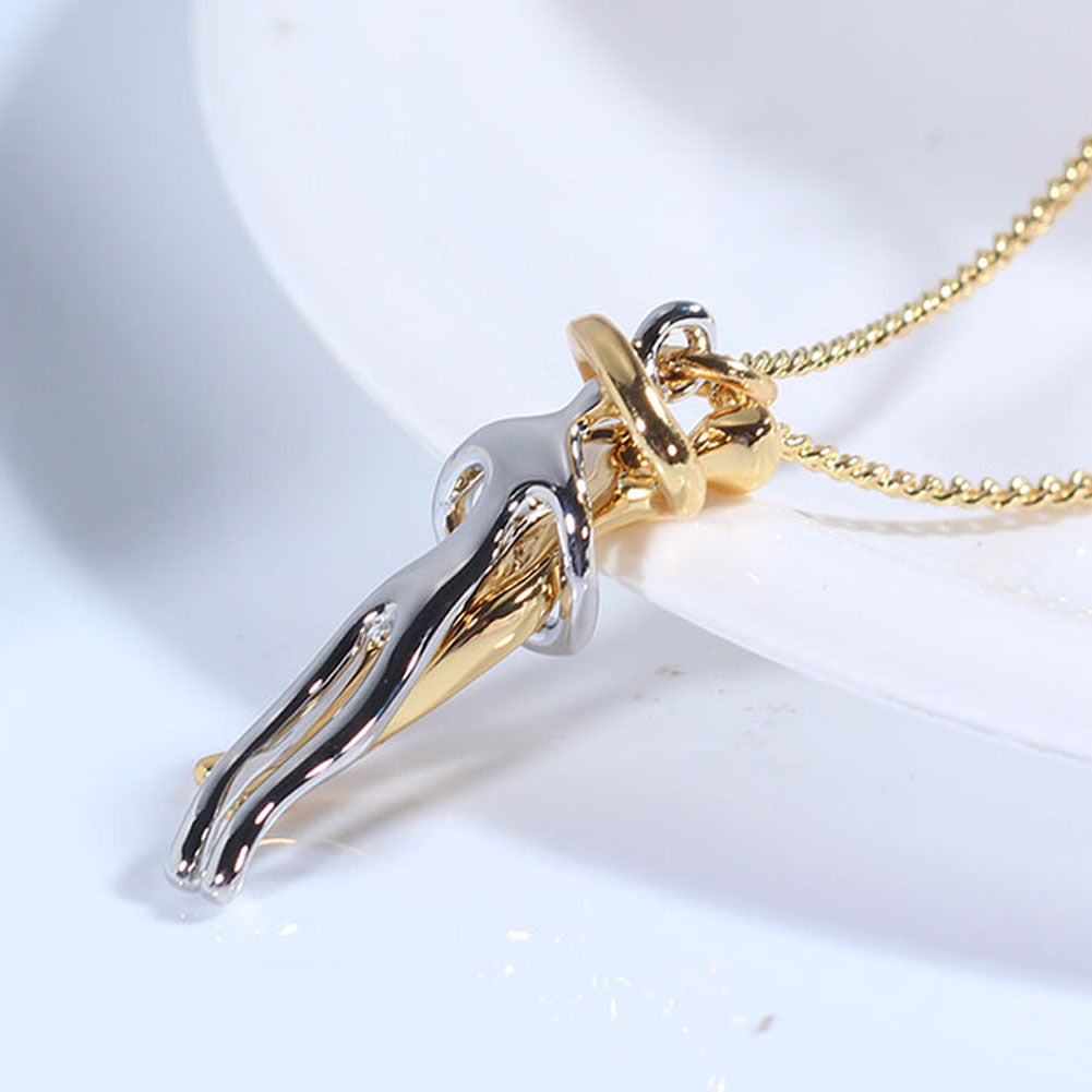 Love Hug Pendant Necklace 🤗