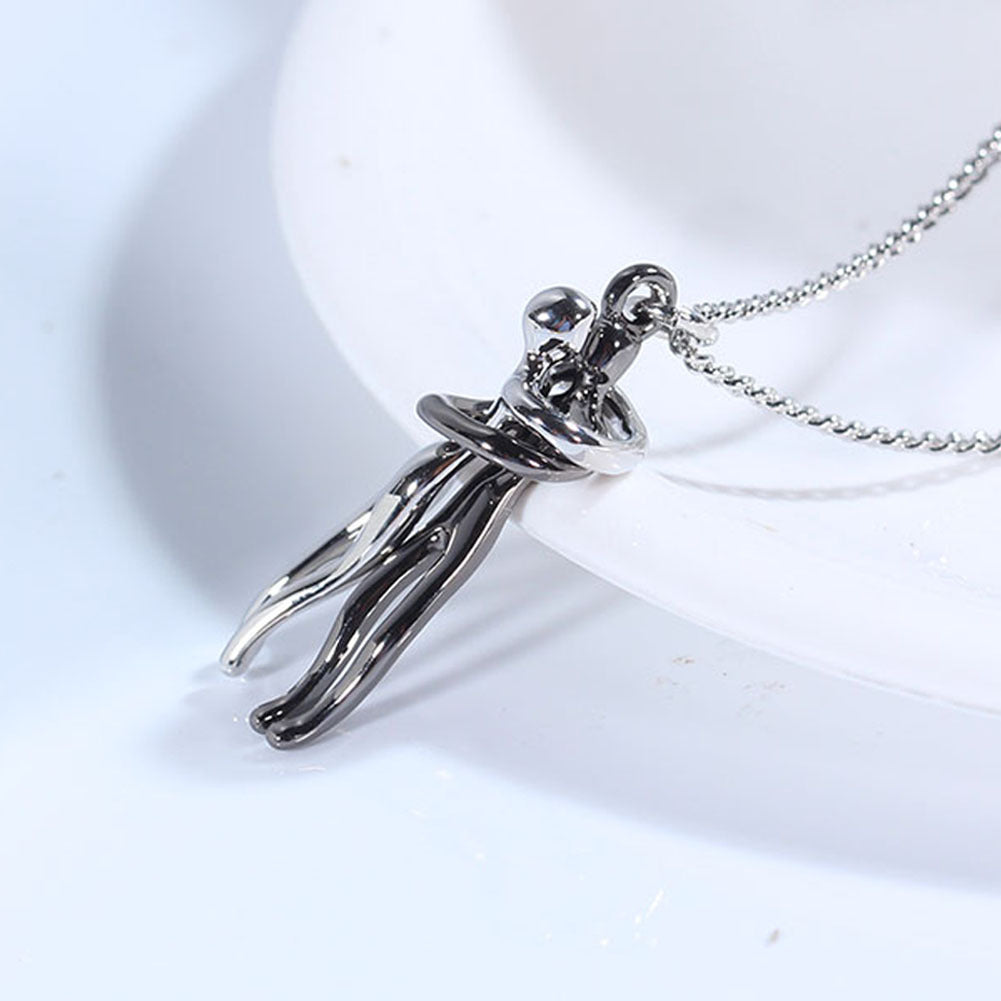 Love Hug Pendant Necklace 🤗