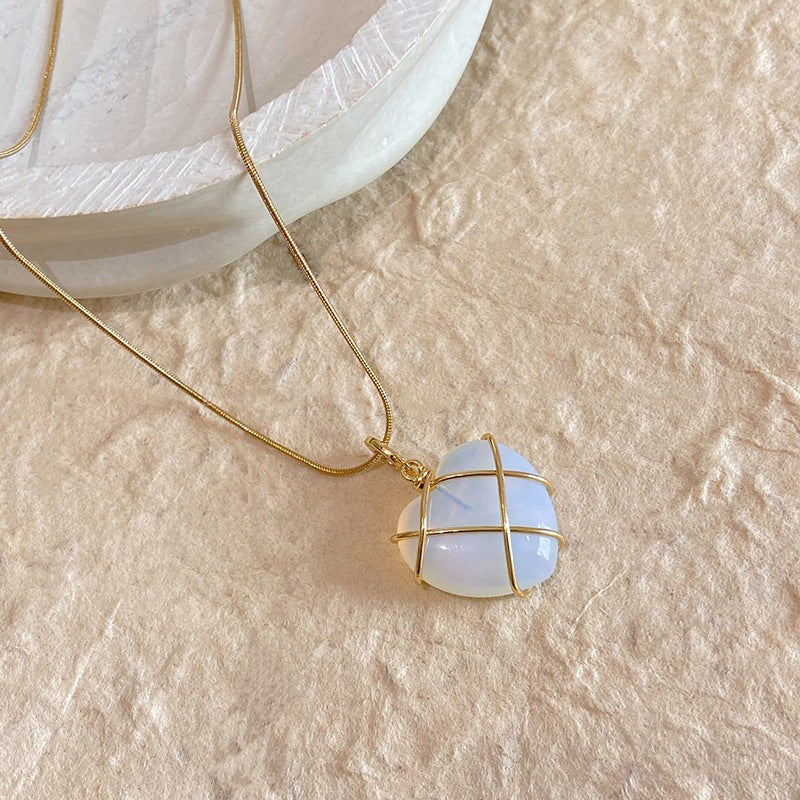 Moonstone Love Necklace