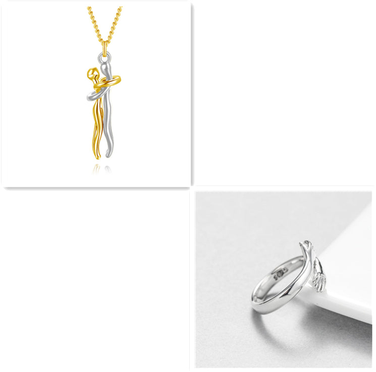 Love Hug Pendant Necklace 🤗