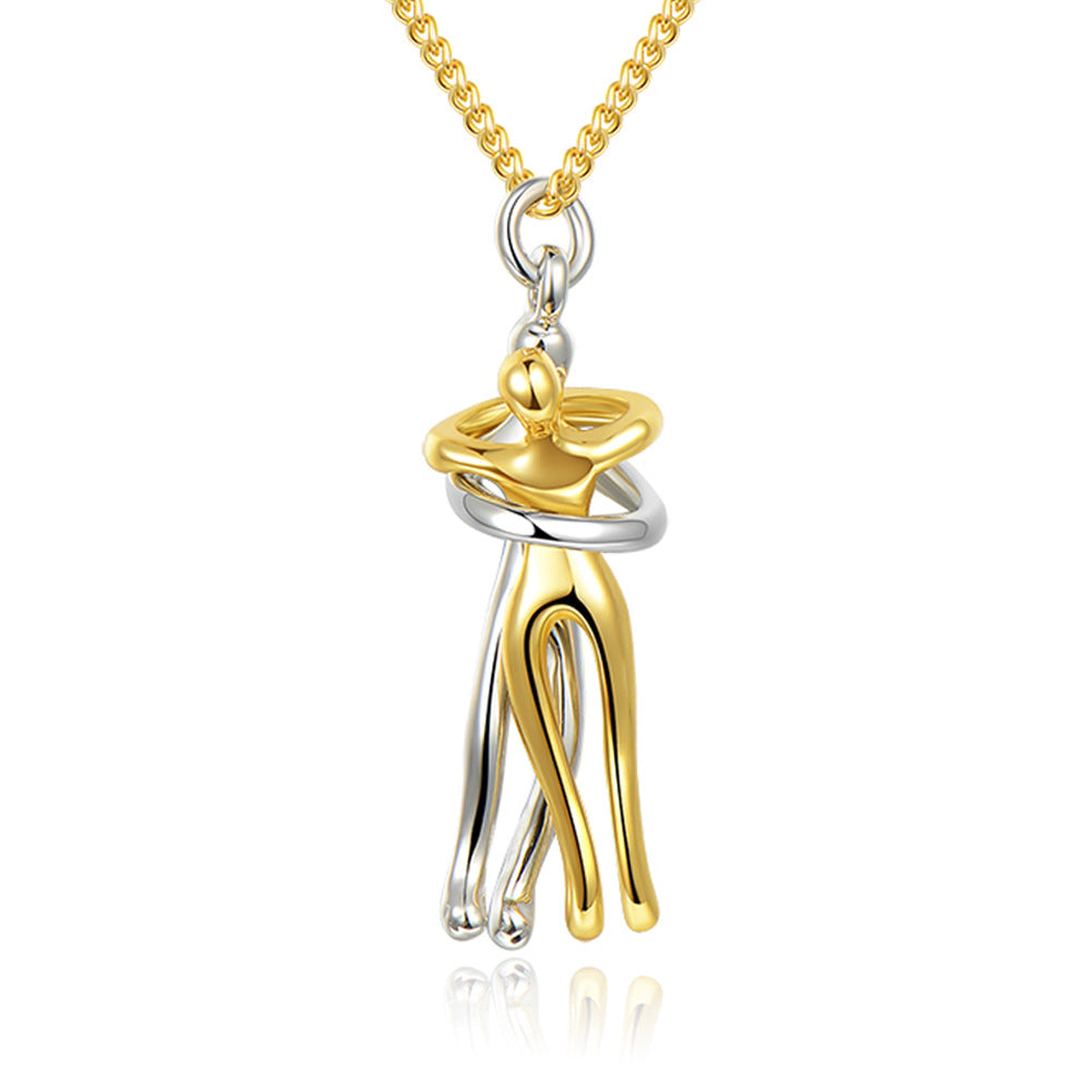 Love Hug Pendant Necklace 🤗