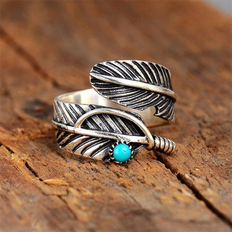 Feather Gem Ring