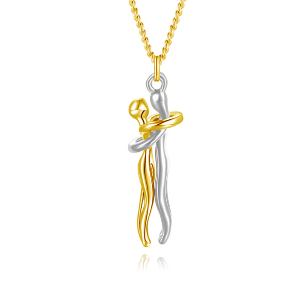 Love Hug Pendant Necklace 🤗
