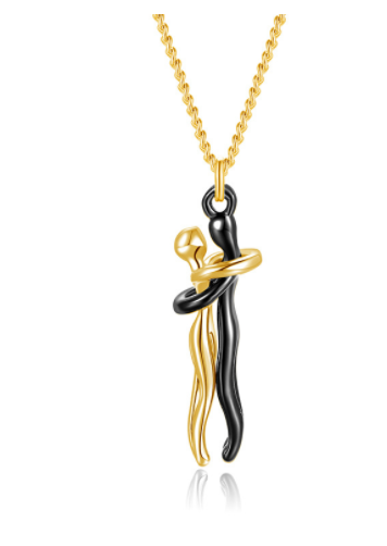 Love Hug Pendant Necklace 🤗