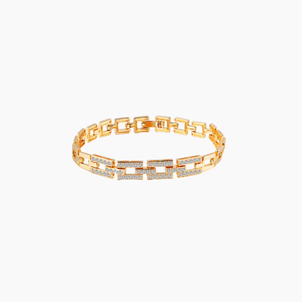 Gold-Plated Copper Bracelet