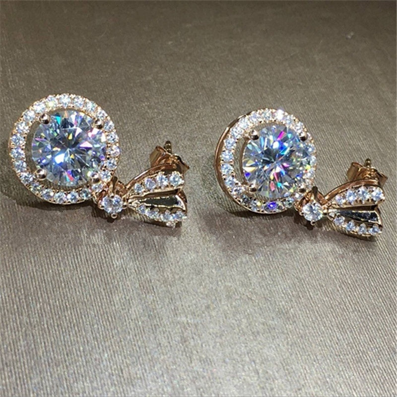 Dangle Drop Crystal Earrings