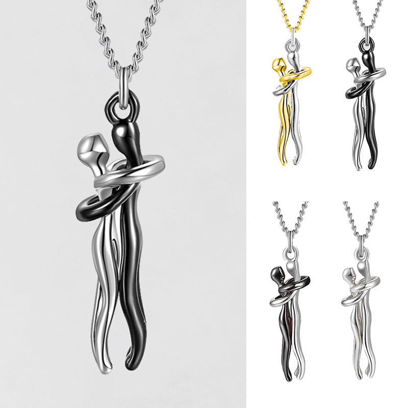 Love Hug Pendant Necklace 🤗
