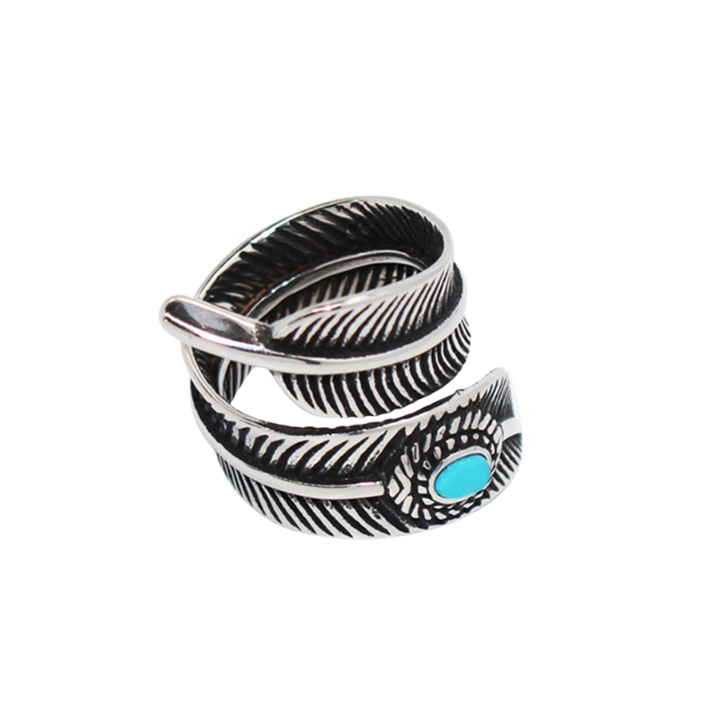 Feather Gem Ring