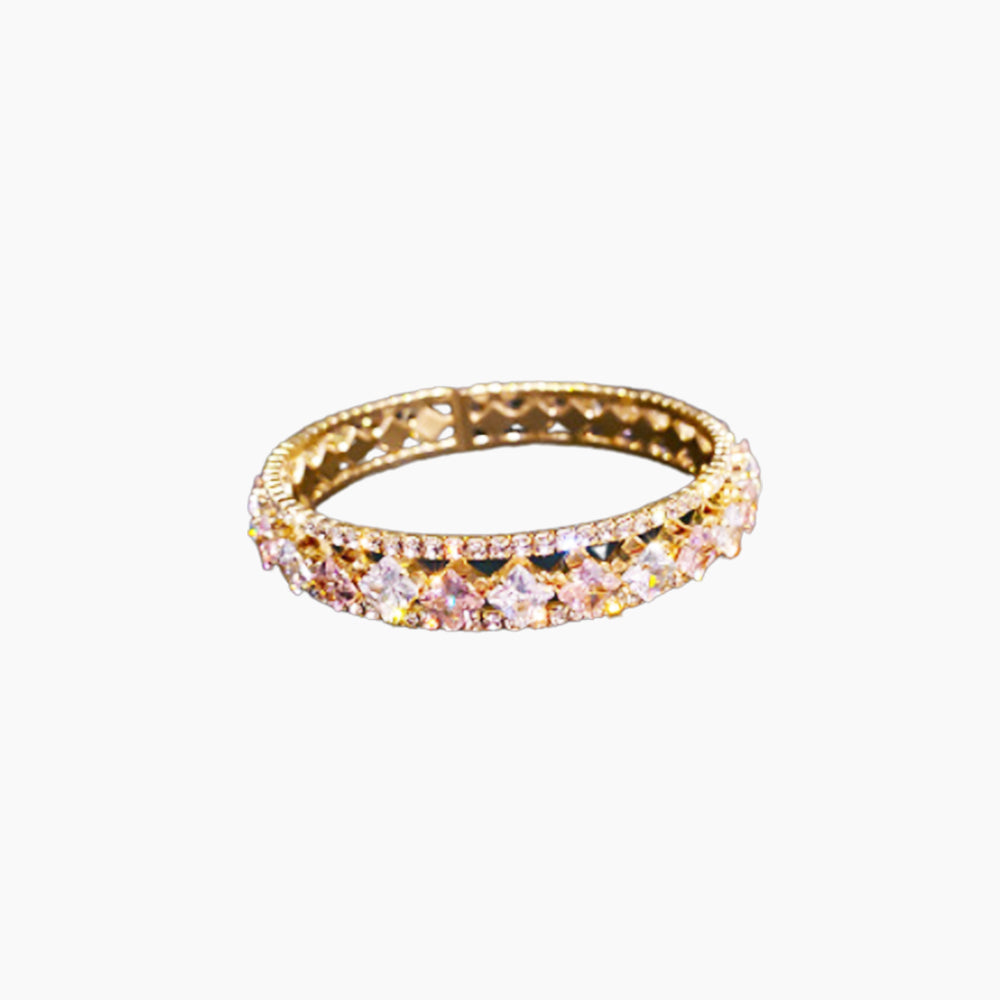 FYUAN Geometric Zircon Bracelet