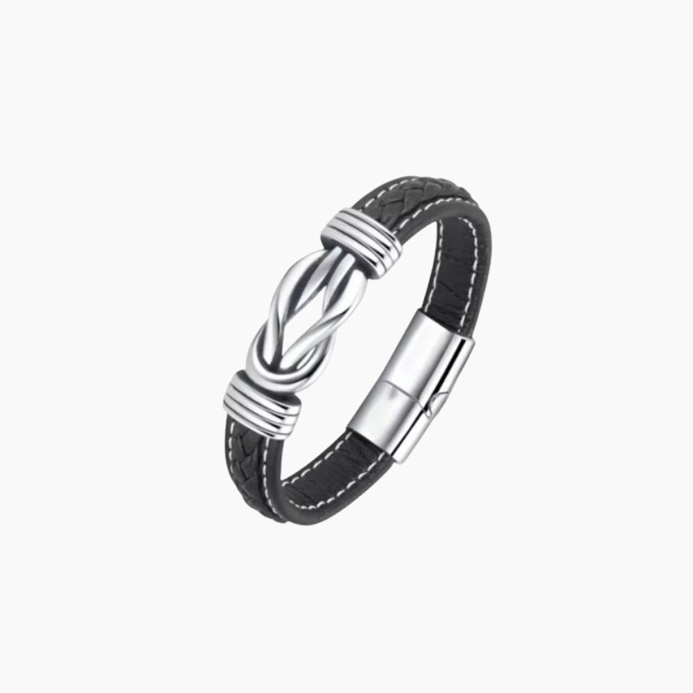 Forever Braided Leather Bracelet