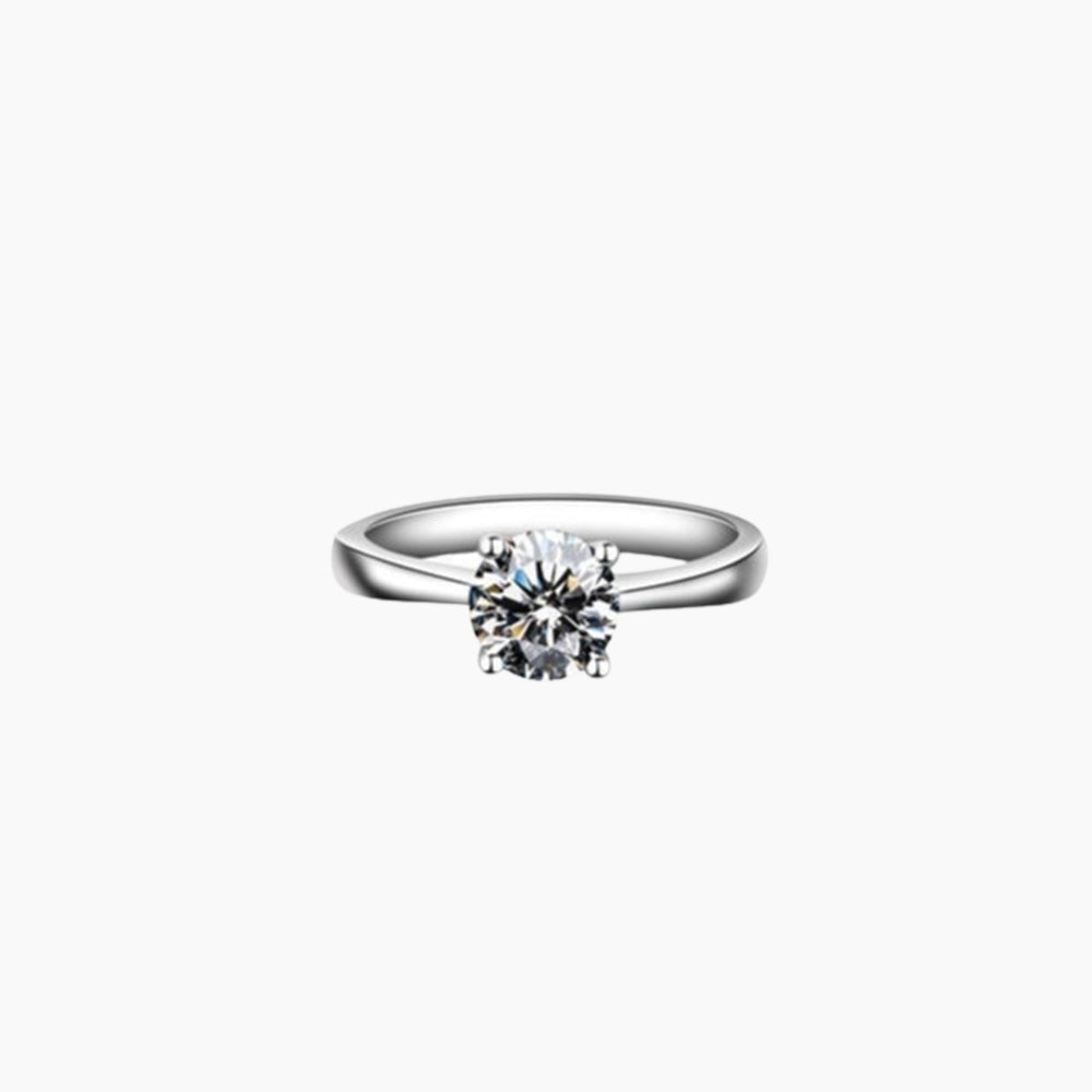 Moissanite Diamond Ring